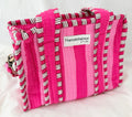Pink Striped x Leopard Mini Bag