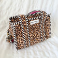 Leopard x Striped Pink Mini Bag
